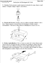 Instru��es de Montagem